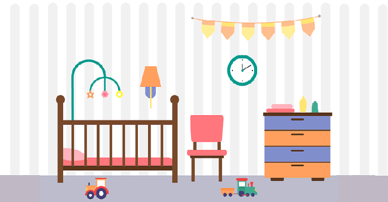 Shopcon Nôi cho bé, cửa chặn cầu thang, giường cũi, xe đẩy, xe tập đi 1 Phong Cho Em Be 11
