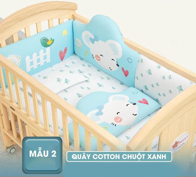 Nôi cũi giường thông minh Chilux 2020 có 6 chế độ đa năng 71 Quay Cui Noi Giuong Cui Chilux (3)