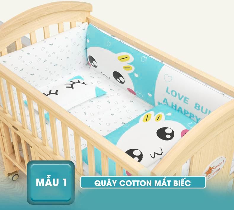 Nôi cũi giường thông minh Chilux 2020 có 6 chế độ đa năng 70 Quay Cui Noi Giuong Cui Chilux (4)
