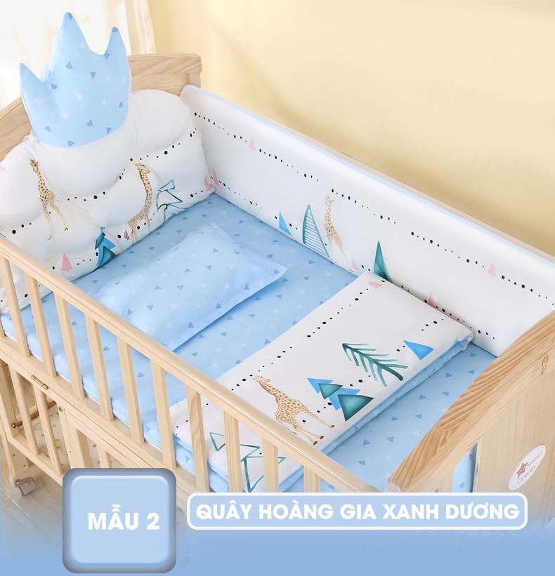 Nôi cũi giường thông minh Chilux 2020 có 6 chế độ đa năng 68 Quay Cui Noi Giuong Cui Chilux (6)
