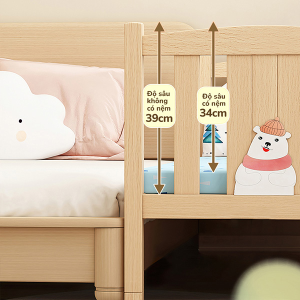Giường gỗ Chilux 15 Giường gỗ Chilux
