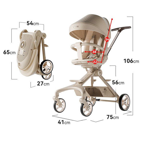 Xe đẩy Vinng Q11 em bé 0-6 tuổi 18 Xe đẩy Vinng Q11 em bé 0-6 tuổi