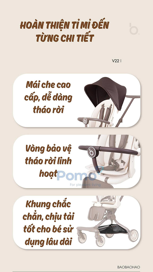 Xe đẩy 𝗕𝗮𝗼𝗯𝗮𝗼𝗵𝗮𝗼 𝗩𝟮𝟮 22 Xe đẩy 𝗕𝗮𝗼𝗯𝗮𝗼𝗵𝗮𝗼 𝗩𝟮𝟮