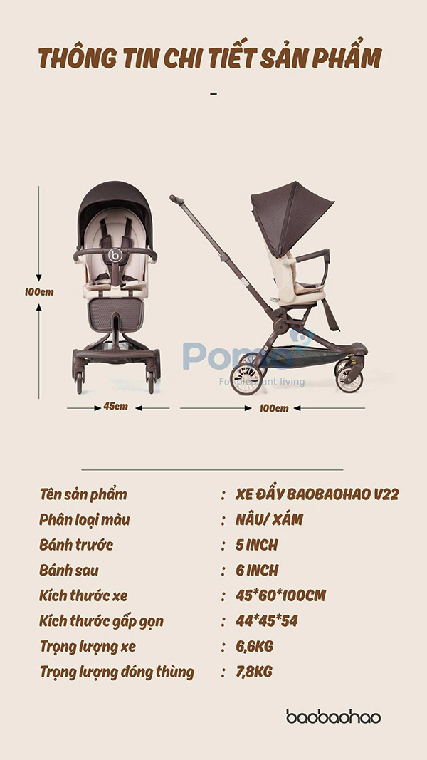 Xe đẩy 𝗕𝗮𝗼𝗯𝗮𝗼𝗵𝗮𝗼 𝗩𝟮𝟮 19 Xe đẩy 𝗕𝗮𝗼𝗯𝗮𝗼𝗵𝗮𝗼 𝗩𝟮𝟮