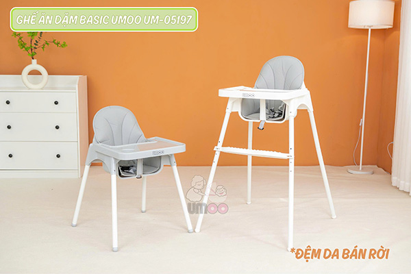 Ghế ăn dặm Basic Umoo UM- 05197 1 Ghế ăn dặm Basic Umoo UM- 05197