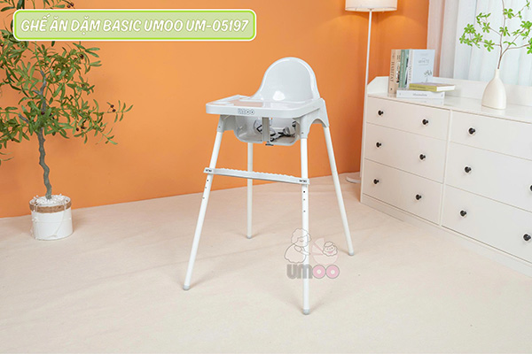 Ghế ăn dặm Basic Umoo UM- 05197 14 Ghế ăn dặm Basic Umoo UM- 05197