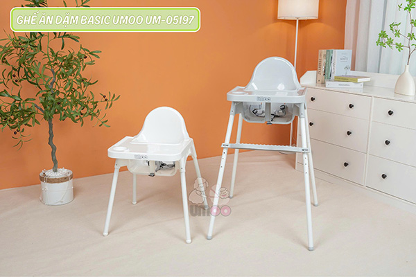 Ghế ăn dặm Basic Umoo UM- 05197 5 Ghế ăn dặm Basic Umoo UM- 05197