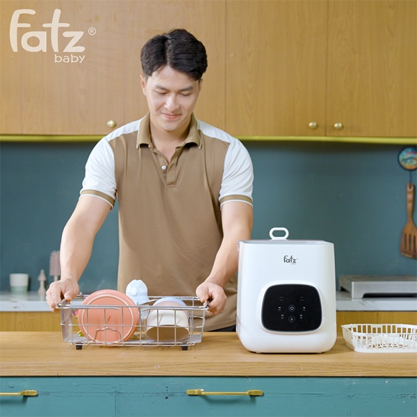Máy rửa và tiệt trùng bình sữa Fatzbaby Cleanmax 2 3 Máy rửa và tiệt trùng bình sữa Fatzbaby Cleanmax 2
