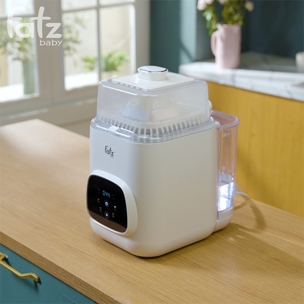 Máy rửa và tiệt trùng bình sữa Fatzbaby Cleanmax 2 4 Máy rửa và tiệt trùng bình sữa Fatzbaby Cleanmax 2