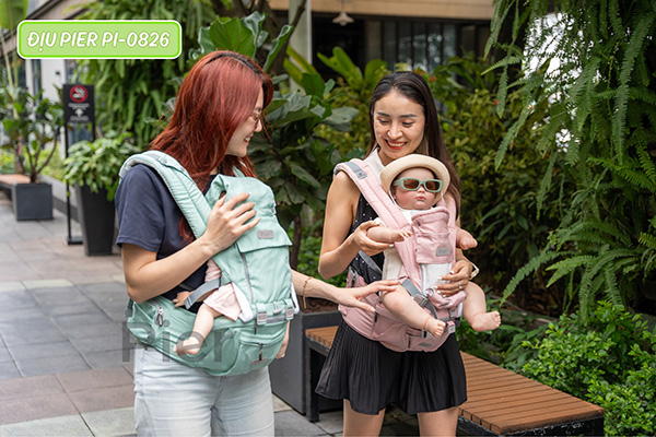 Địu Pier cho bé 0-36 tháng 4 Địu Pier cho bé 0-36 tháng