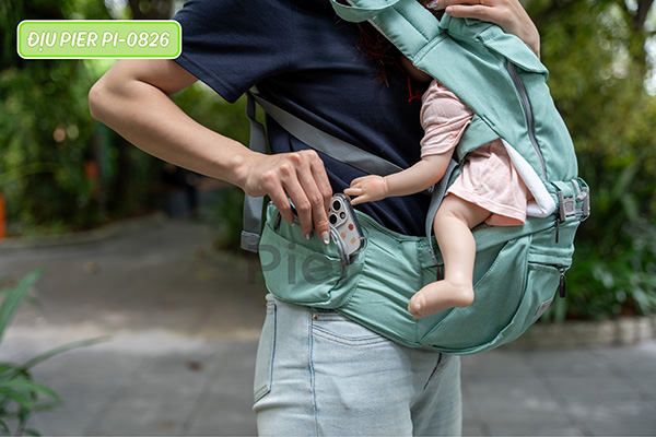 Địu Pier cho bé 0-36 tháng 5 Địu Pier cho bé 0-36 tháng