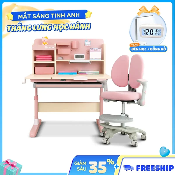 Bàn học Chilux Smart D 4 Bàn học Chilux Smart D