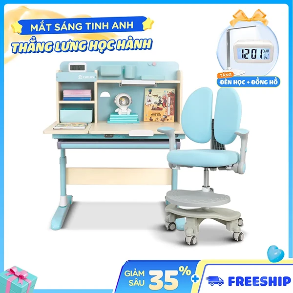 Bàn học Chilux Smart D 3 Bàn học Chilux Smart D