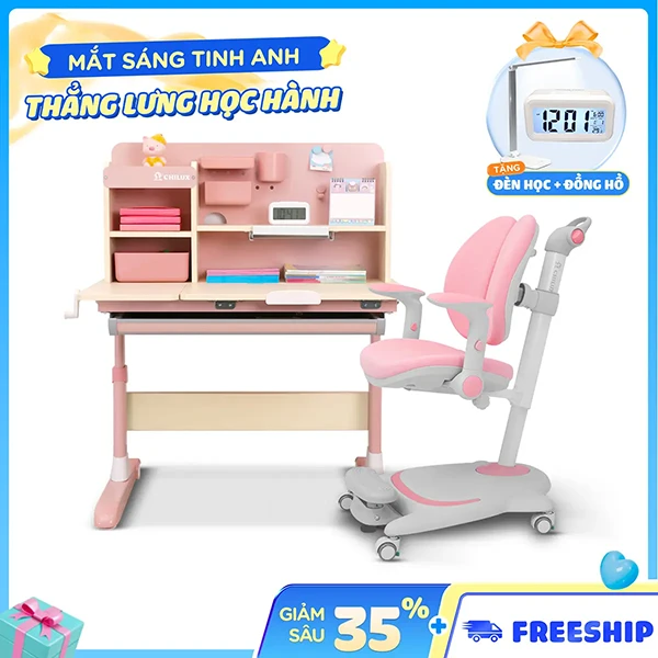 Bàn học Chilux Smart D 7 Bàn học Chilux Smart D