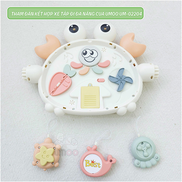 Thảm đàn Cua Umoo UM-02204 8 Thảm đàn Cua Umoo UM-02204