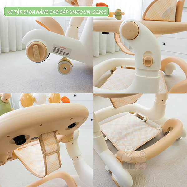 Xe tập đi Umoo UM-02205 đa năng 9 Xe tập đi Umoo UM-02205 đa năng