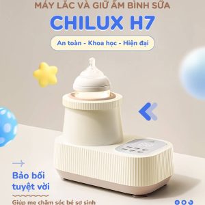 Cách chọn Nệm cho bé đi mẫu giáo - Nhà trẻ 17 Máy lắc và giữ ấm bình sữa Chilux H7