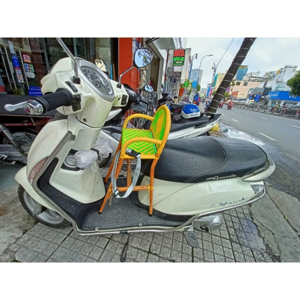 Ghế mây xe số xe tay ga 4 Ghế mây xe số xe tay ga