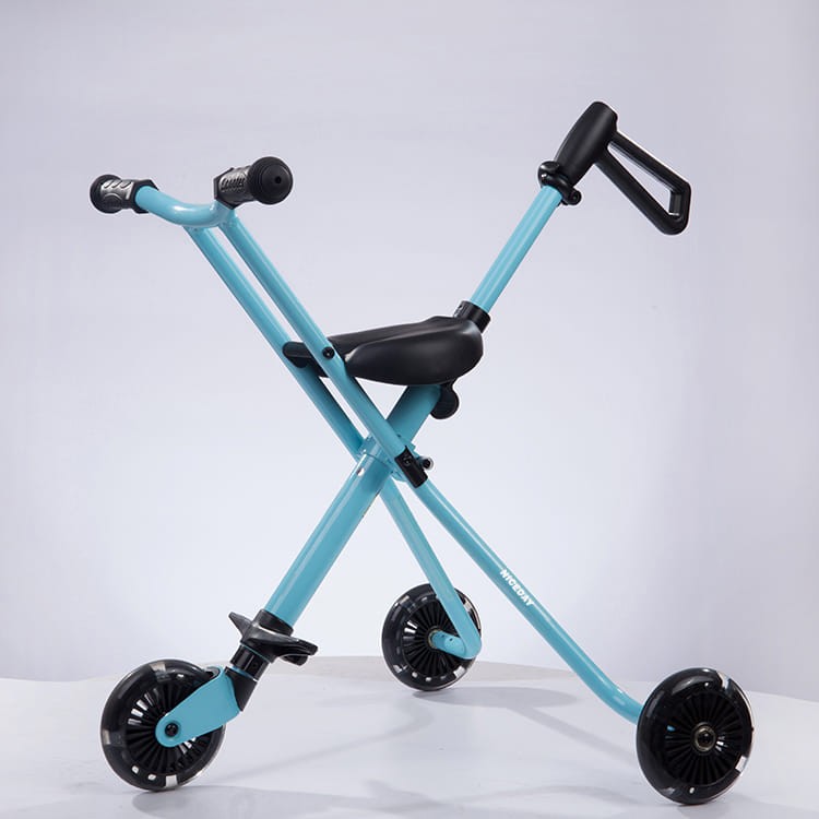 Parents push simple 3 wheel child stroller Training balance Baby tricycle bike