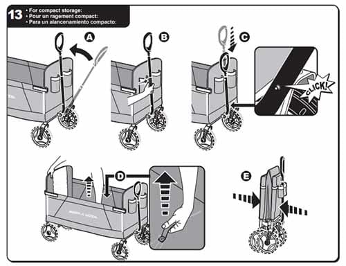 Xe Keo Fold Wagon 3 Trong 1 Radio Flyers (6)