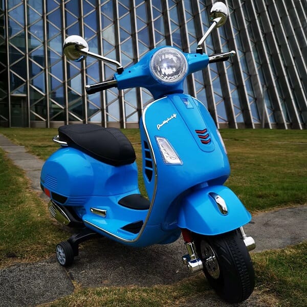 Xe May Dien Vespa Q618 Cho Be Gai (6)