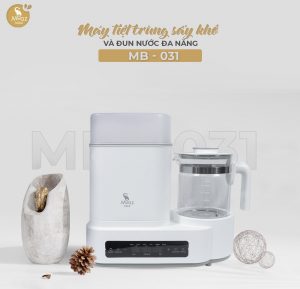 Máy tiệt trùng sấy khô và đun nước đa năng Moaz Bébé MB031