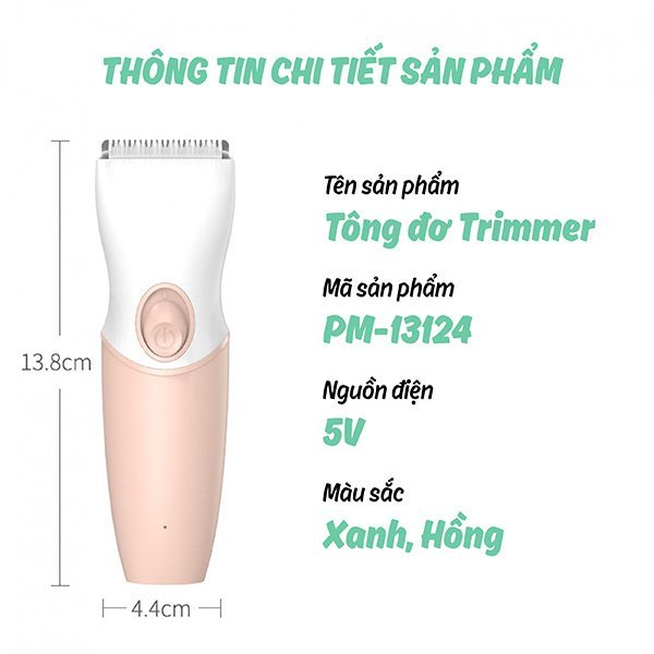 tong do cat toc babys hair trimmer pm 13124 11 shopcon