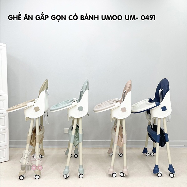 ghe an gap gon umoo 0491 co banh xe 8 shopcon