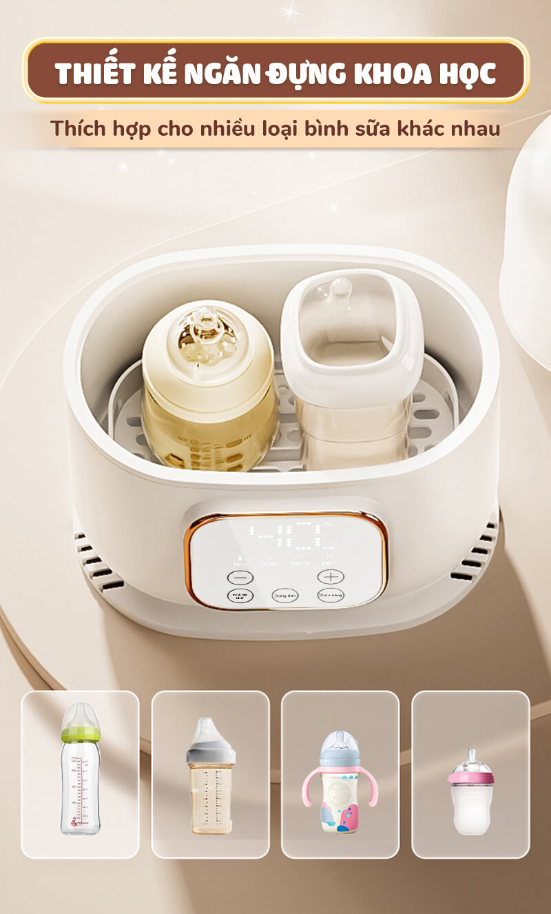 Máy hâm sữa Chilux H5 đa năng