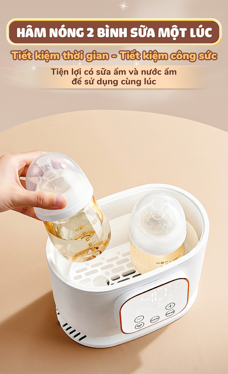 Máy hâm sữa Chilux H5 đa năng