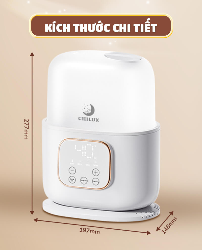 Máy hâm sữa Chilux H5 đa năng
