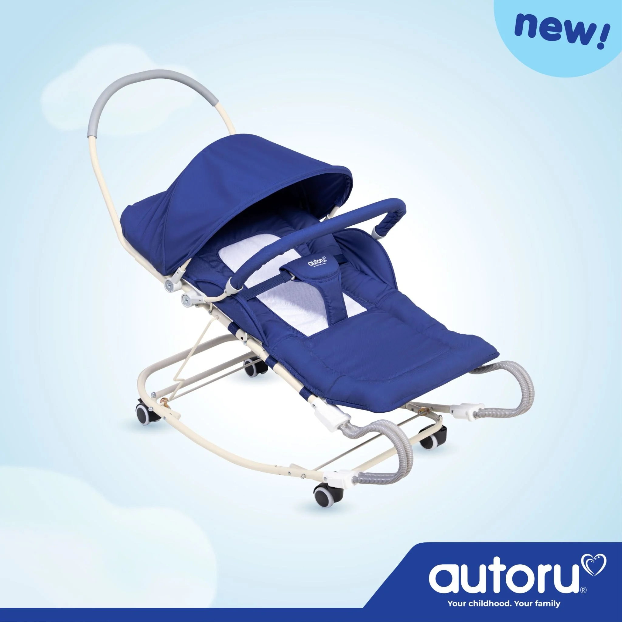 Xe 4 nhún ăn bột F2 Pro có mui 4 Xe 4 nhún ăn bột F2 Pro có mui