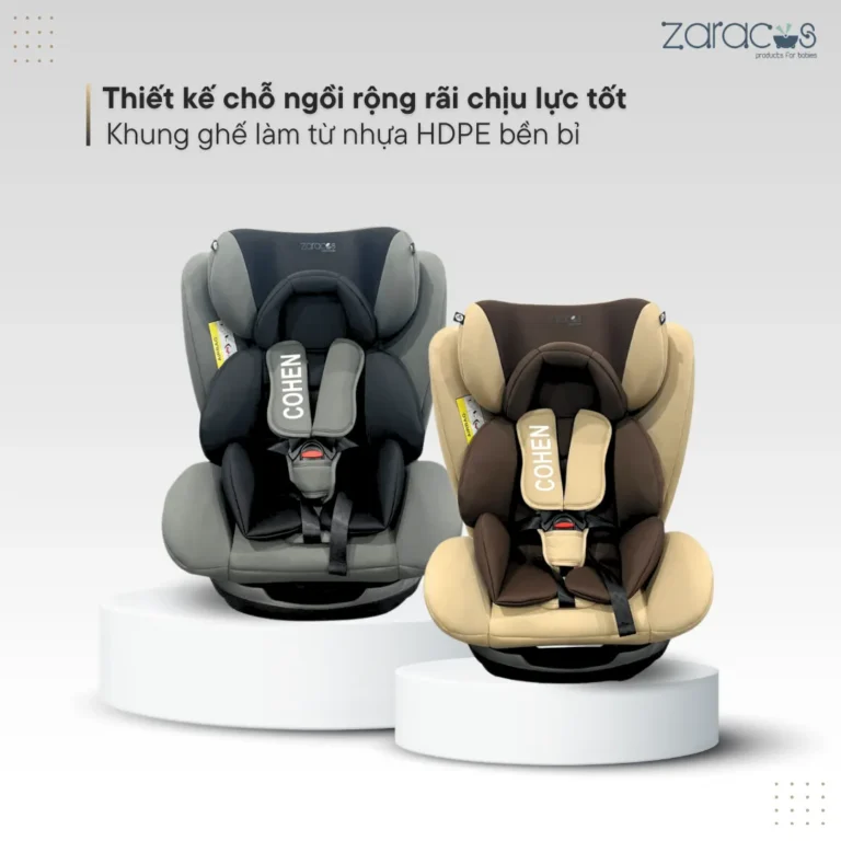 Ghế ô tô Zaracos Cohen 7186 – ISofix