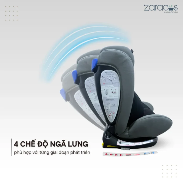Ghế ô tô Zaracos Cohen 7186 – ISofix