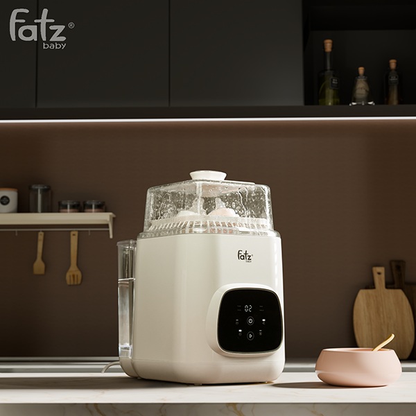 Máy rửa và tiệt trùng bình sữa Fatzbaby Cleanmax 2