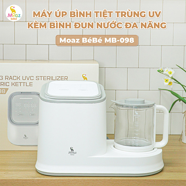 Máy úp bình tiệt trùng uv và đun nướcMoaz BéBé MB-098