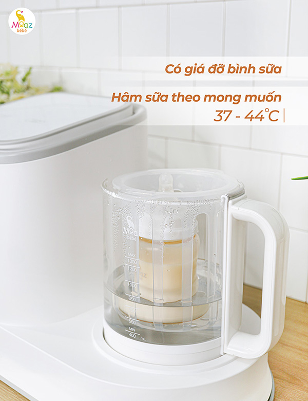 Máy úp bình tiệt trùng uv và đun nướcMoaz BéBé MB-098