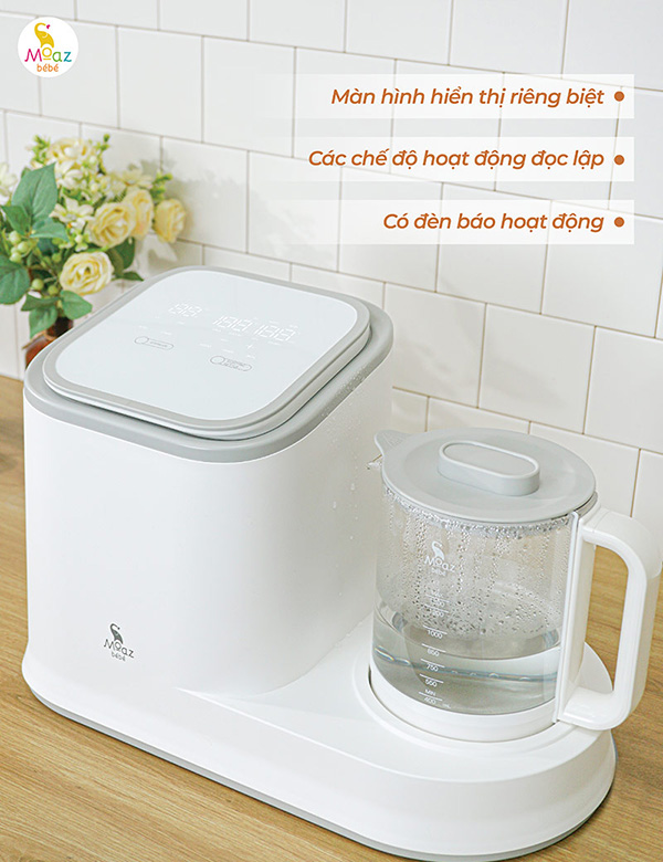 Máy úp bình tiệt trùng uv và đun nướcMoaz BéBé MB-098