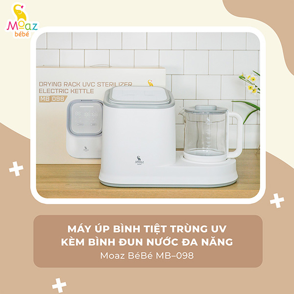 Máy úp bình tiệt trùng uv và đun nướcMoaz BéBé MB-098