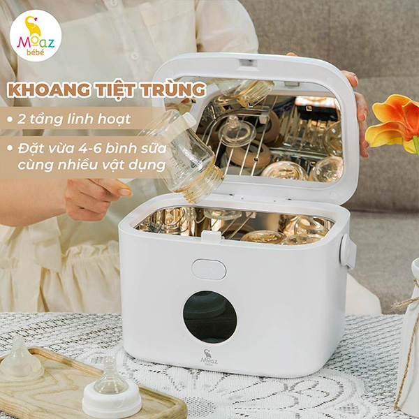 Máy tiệt trùng UV xách tay Moaz BéBé MB-102