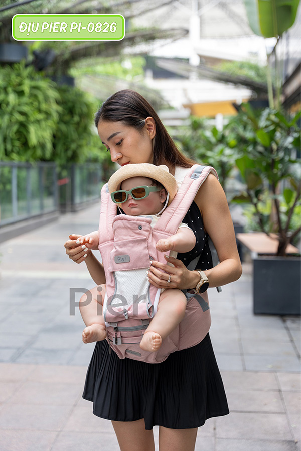 Địu Pier cho bé 0-36 tháng