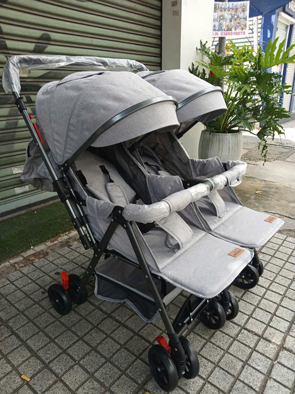 Xe đẩy sinh đôi A6