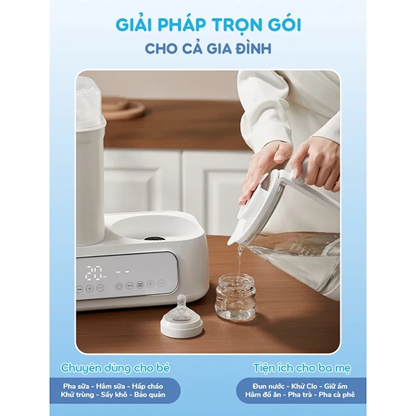 Máy Tiệt Trùng Sấy Khô Hâm Sữa Chilux C5