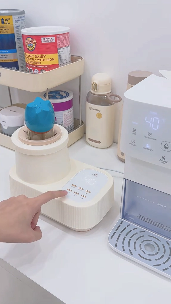 Máy lắc và giữ ấm bình sữa Chilux H7