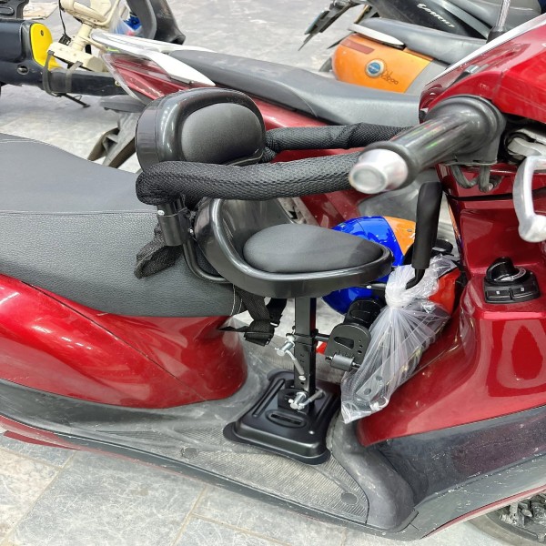 Ghế ngồi xe máy xe điện, tay ga có giảm xóc